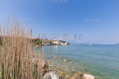 加尔达湖Sirmione的景色