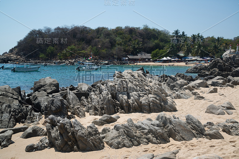 Playa Manzanillo海滩，墨西哥