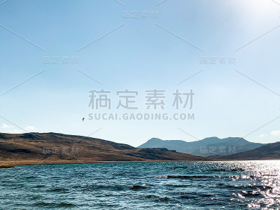 巴基斯坦德赛的剪石湖