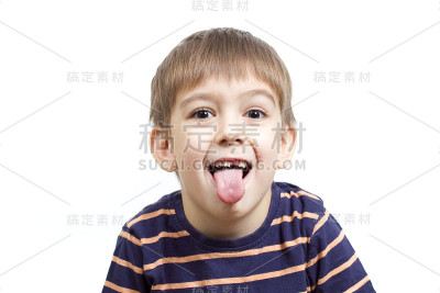 没有牙齿的模型