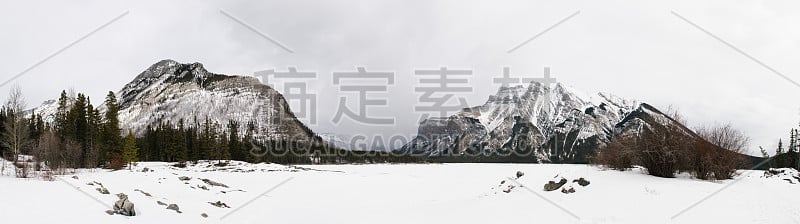 山区的冬天