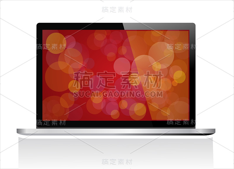 向量的笔记本电脑