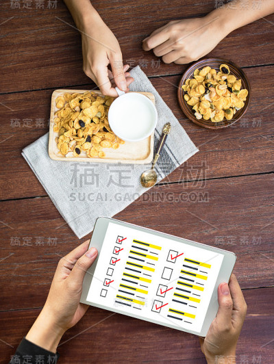 商人调查和结果分析发现概念