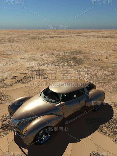 通用和未来的汽车3d渲染模型