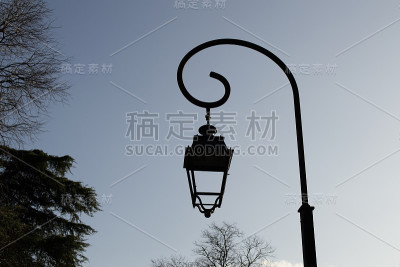 街道的灯光