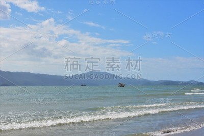 沙滩和大海