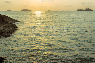 海上日落