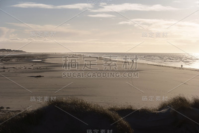 在德国的北弗里斯兰岛