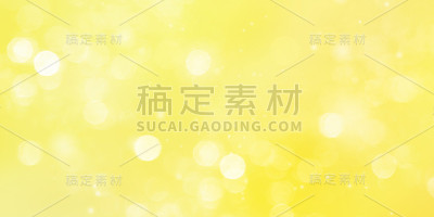 黄色抽象背景模糊。