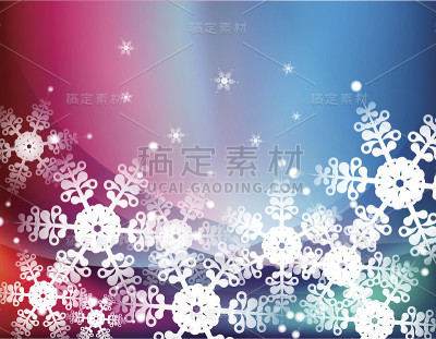 雪花的背景