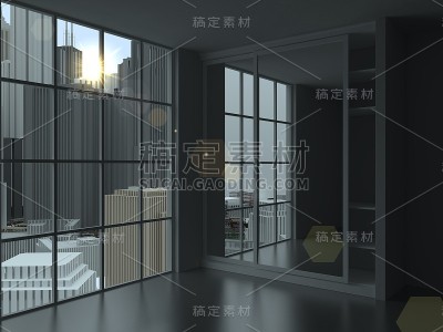 现代室内设计。