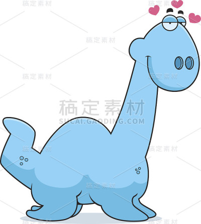 卡通中的蛇颈龙