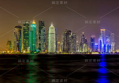 多哈夜景