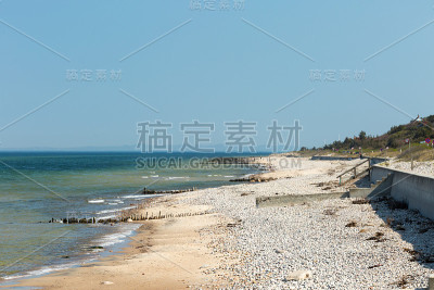 丹麦拉格莱耶海岸线