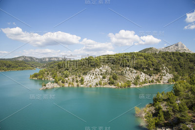 法国普罗旺斯的圣维克托瓦尔山
