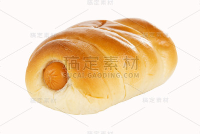 在面包香肠
