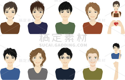 男孩/脸