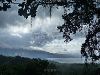 哥斯达黎加阿雷纳尔地区的景观