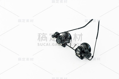 显微镜、眼镜、工具隔离