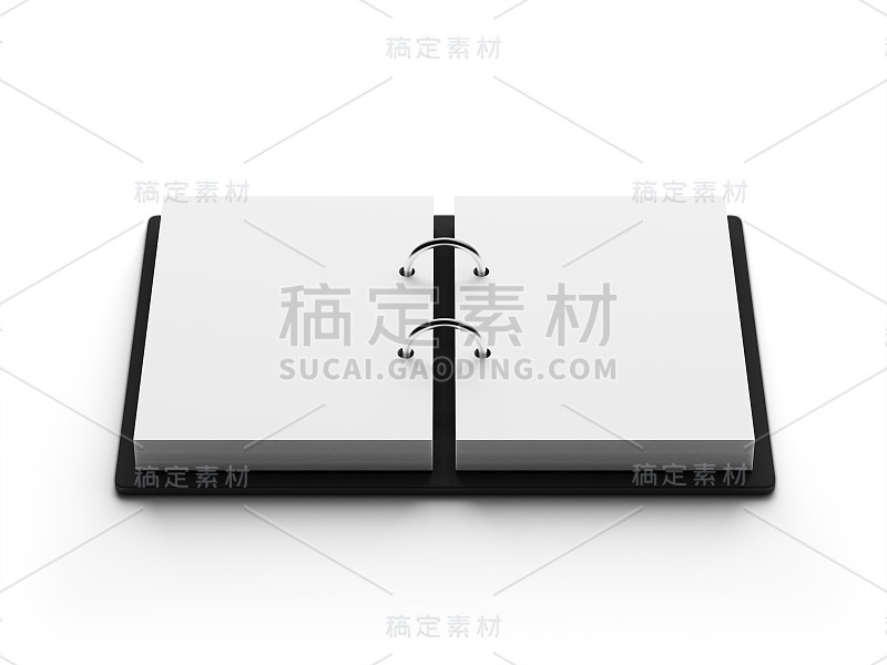空白白纸记事本