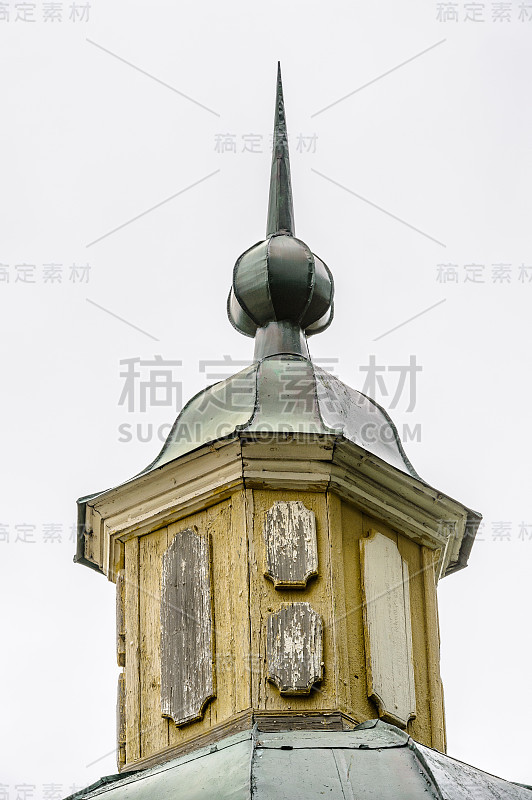 Tikhvin Assumption修道院礼拜堂，建于1560年的俄罗斯东正教修道院(Tikhvin