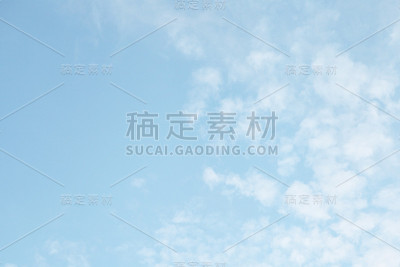 天空的云