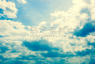 蓝天白云