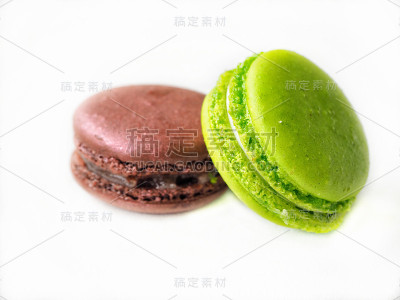 蛋白杏仁饼干孤立