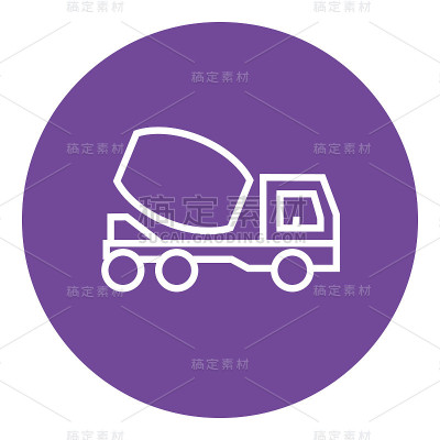混凝土搅拌车线路图标