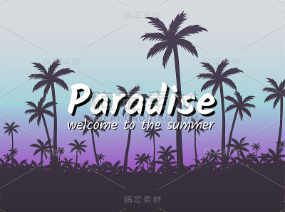 Paradise poster.