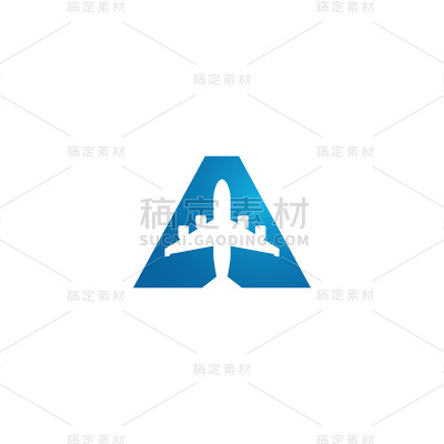 现代飞机旅行货物货运图标