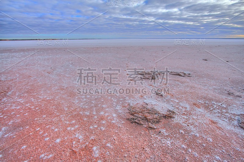 南澳大利亚的盐湖城哈特