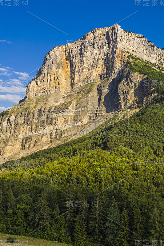 在伏伊(法国)。格兰尼尔山