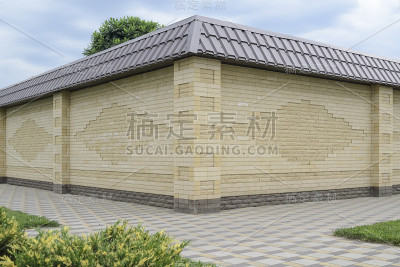 砖围墙