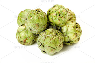 孤立的婴儿洋蓟