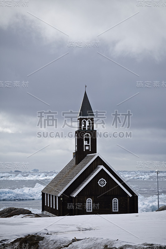 锡安´s Church在Ilulissat