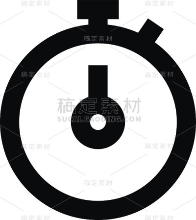 秒表矢量图标