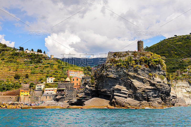 Vernazza (Vulnetia)的斯坦塔，意大利利古里亚的La Spezia省的一个小镇。它是