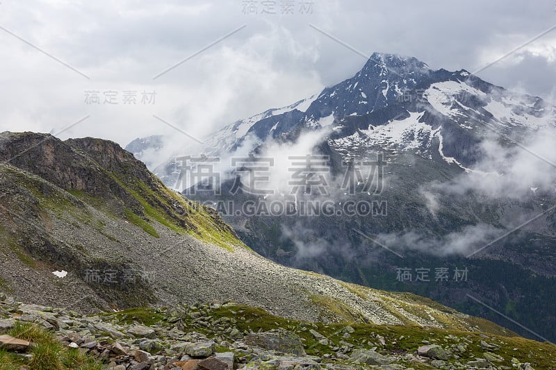 山的天气