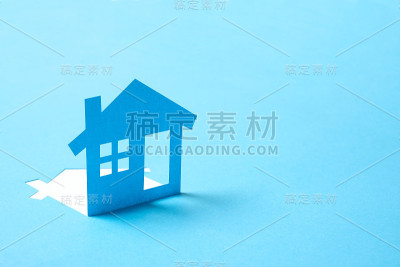 房子在纸上为房地产行业