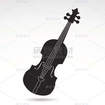 小提琴,小提琴图标。
