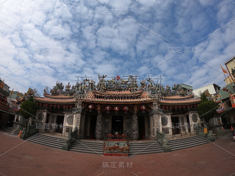 台湾高雄西子湾寺景