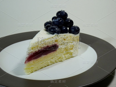 蓝莓香草蛋糕