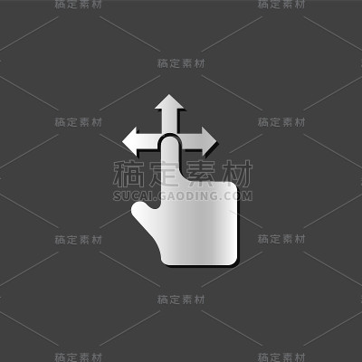 金属图标-触摸板手势