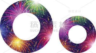 一组字母，烟花，O