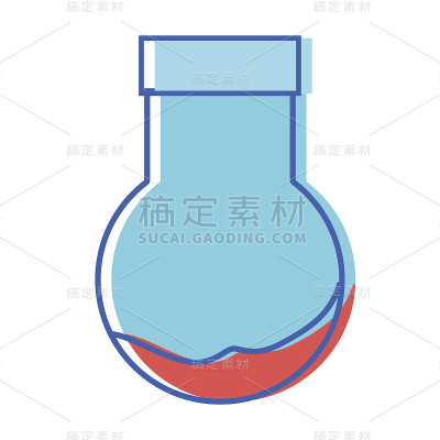 锥形烧瓶送到科学实验实验室