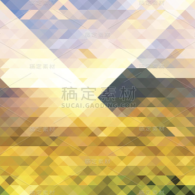 三角形的背景