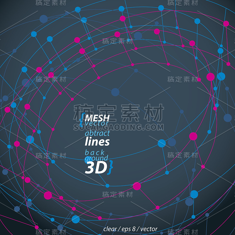 尺寸技术圆形结构符号，连接线