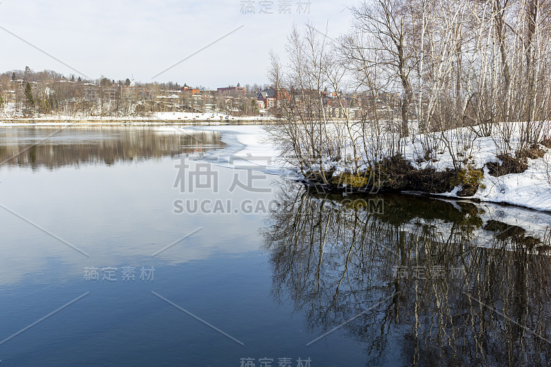 民族湖，舍布鲁克，Que。