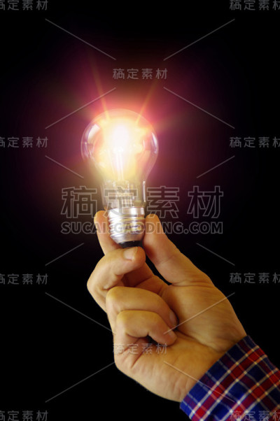 灯泡发光的想法